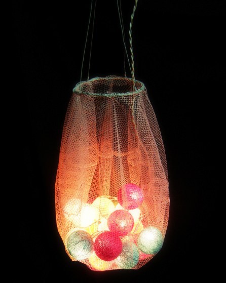 éclairage décorative guirlande boules 
